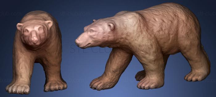 3D model Polar Bear (STL)